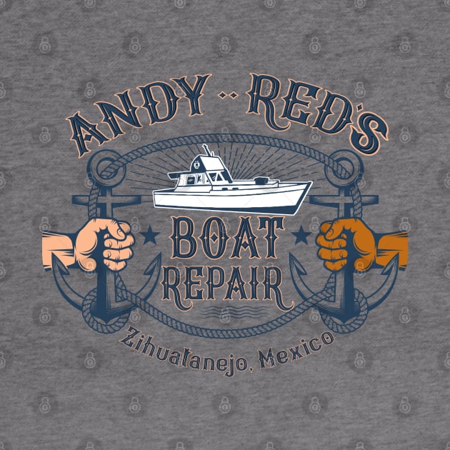 Andy & Red's Boat Repair from Shawshank Redemption by Alema Art